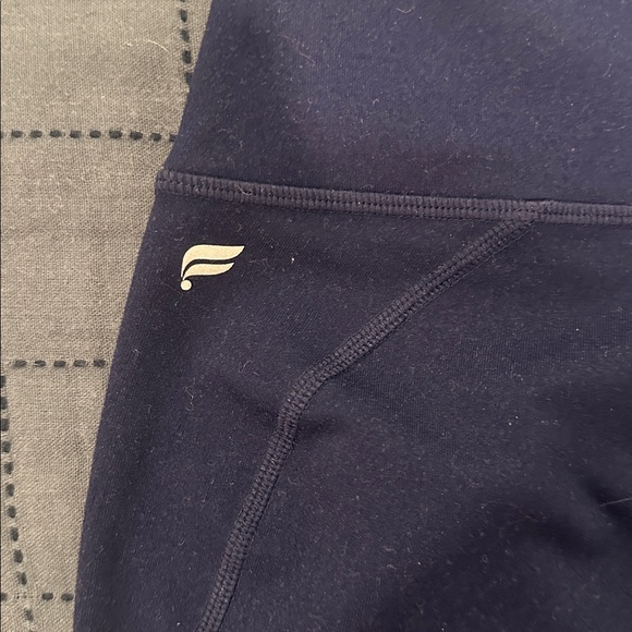 Women's Navy Bike Shorts - Picture 3 of 4